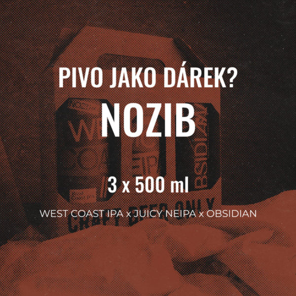 Nozib pivo dárek